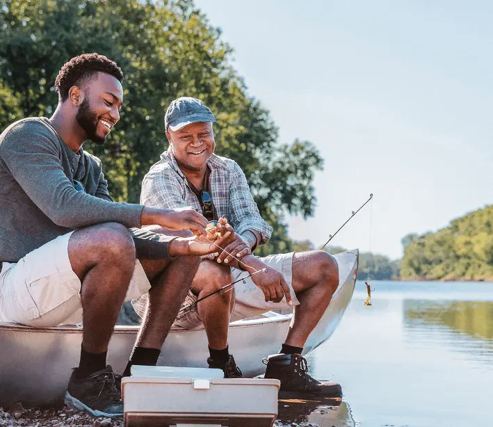 2 man fishing